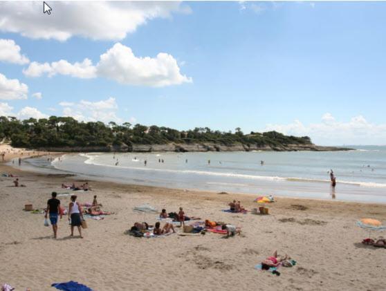 Le Petit Manoir Bed & Breakfast Vaux-sur-Mer Bagian luar foto