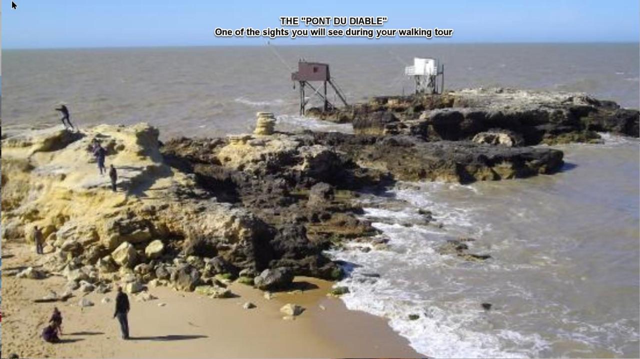Le Petit Manoir Bed & Breakfast Vaux-sur-Mer Bagian luar foto