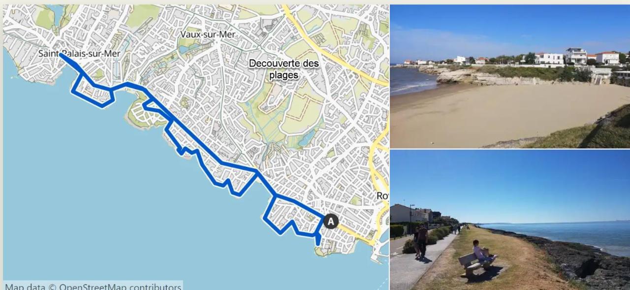 Le Petit Manoir Bed & Breakfast Vaux-sur-Mer Bagian luar foto